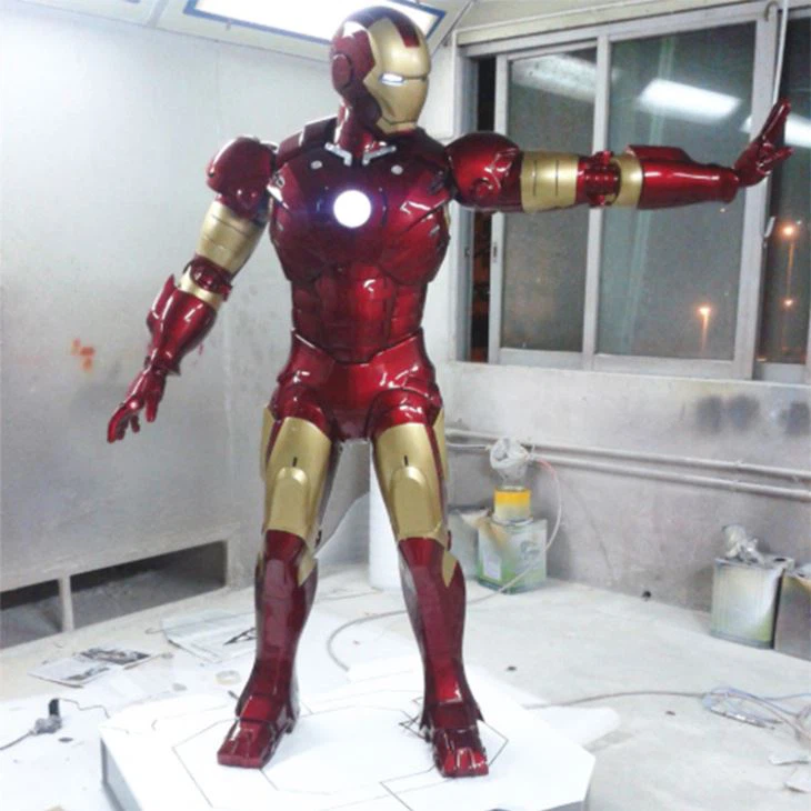 Perfect Avenger IronmanFiberglass Statue For Decoration